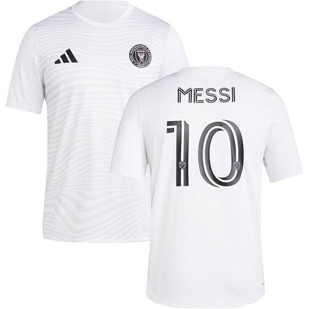 Adidas Lionel Messi Inter Miami CF #10 T-Shirt Men's 2XL White Active APP2441